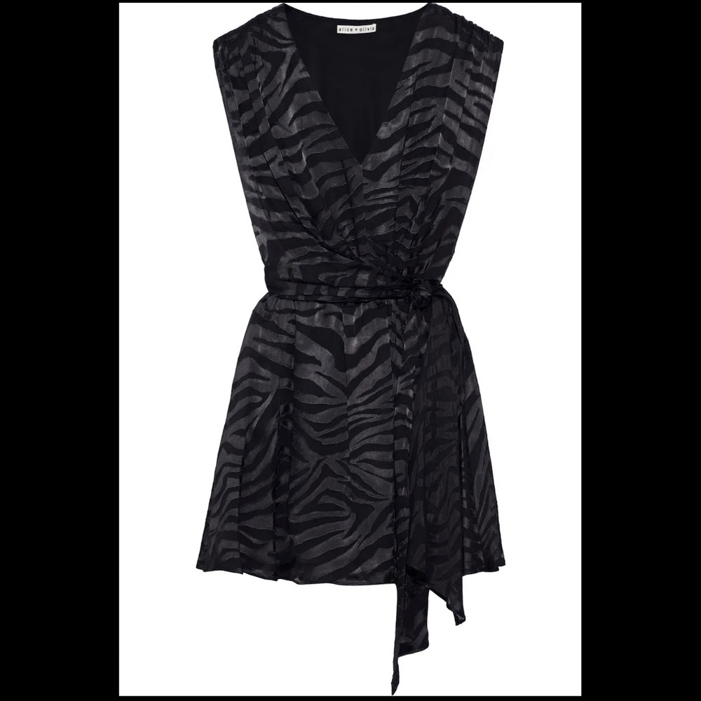 Alice + Olivia Wrap Dress